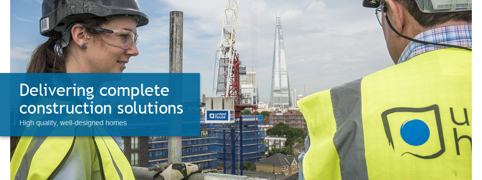 Delivering complete construction solutions - In and around London